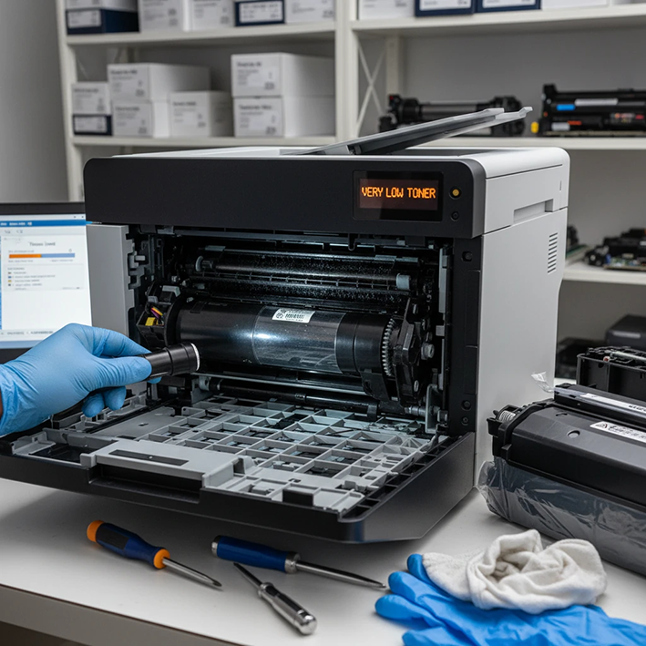 فصل سوم: راه‌حل قطعی: شارژ یا تعویض کارتریج