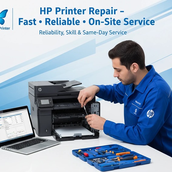 راهنمای جامع تعمیر پرینتر HP: از سرویس دورهای تا تعمیرات تخصصی