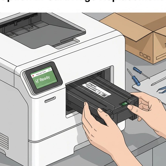 ارور Very Low Toner در پرینتر