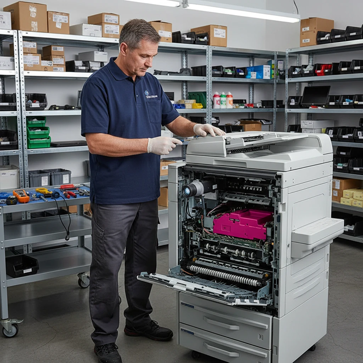 تکنسین مجرب دستگاه کپی: راهنمای کامل شبکه ایمن برای انتخاب بهترین متخصص