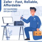 شارژ کارتریج در ظفر