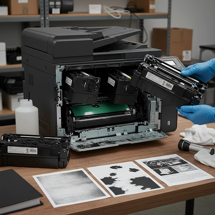 1. مشکلات کارتریج تونر: مظنون اصلی