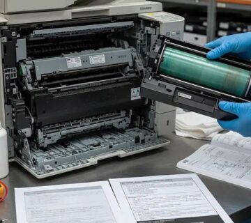 6 علت کمرنگ زدن دستگاه کپی شارپ