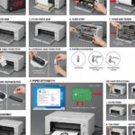 گیر کردن کاغذ در چاپگر HP P1102